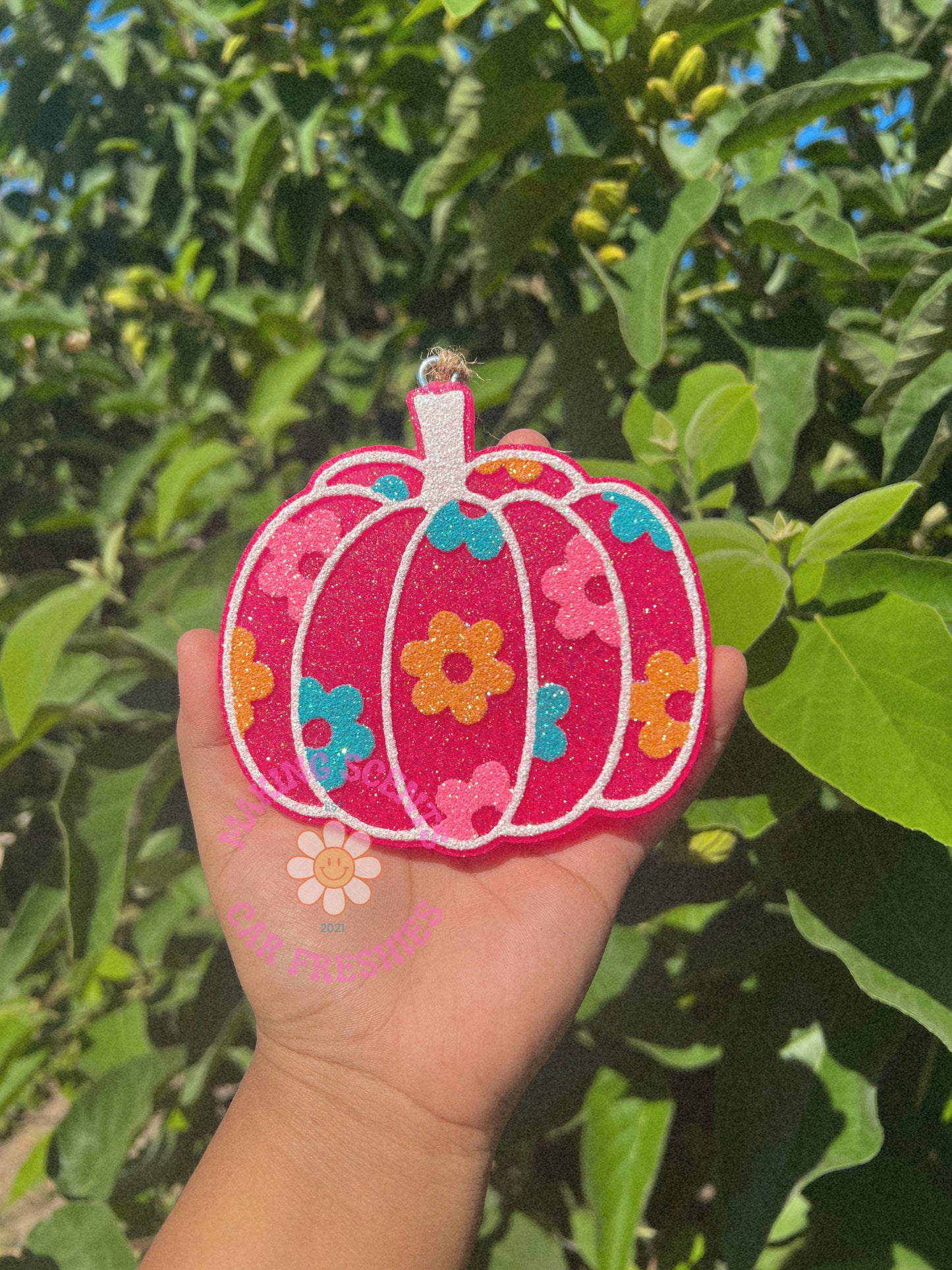 Floral Pumpkin